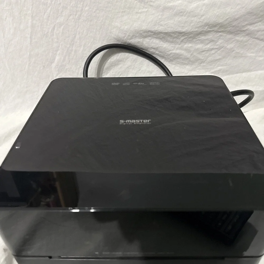 SONY S MASTER Digital Amp DVD HCD-IS10 Home System Receiver & Remote Controller